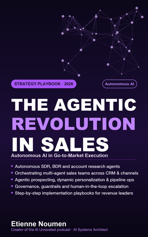 The Agentic Revolution in Sales: Autonomous AI in Go-to-Market Execution eBook cover