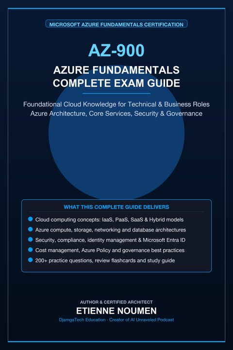 Microsoft Azure Fundamentals (AZ-900) Complete Exam Guide eBook cover