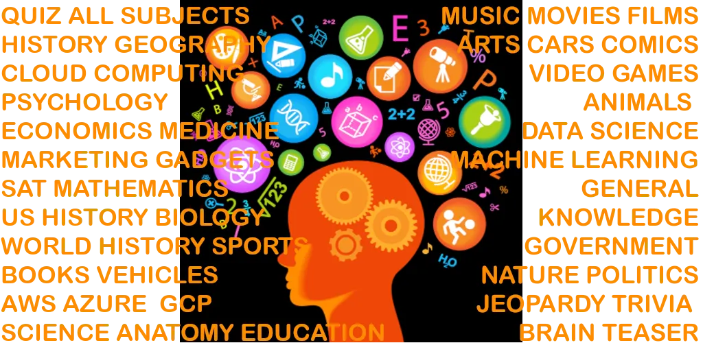 QUIZ AND TRIVIA AND BRAIN TEASERS for all subjects