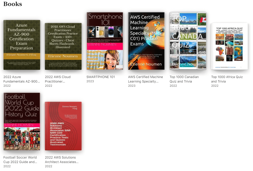 Books by Etienne Noumen at Apple Book Store