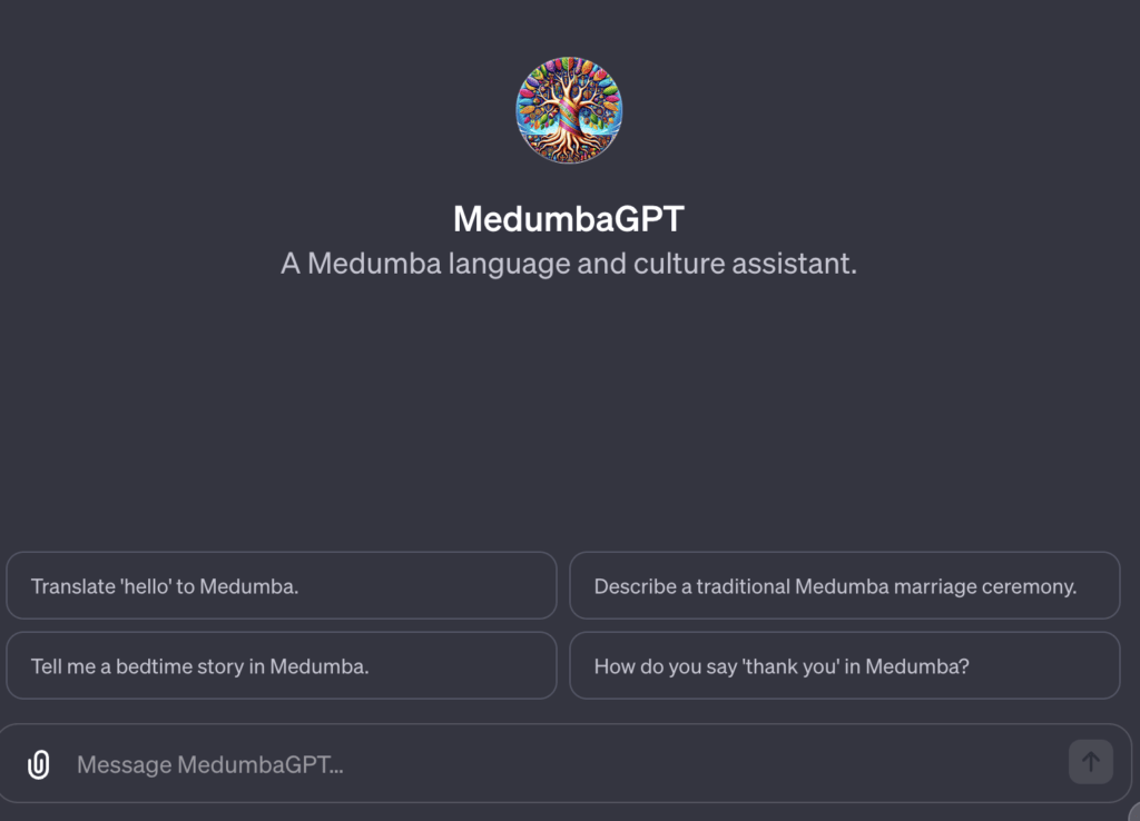 MedumbaGPT: A Medumba Language and Culture Assistant