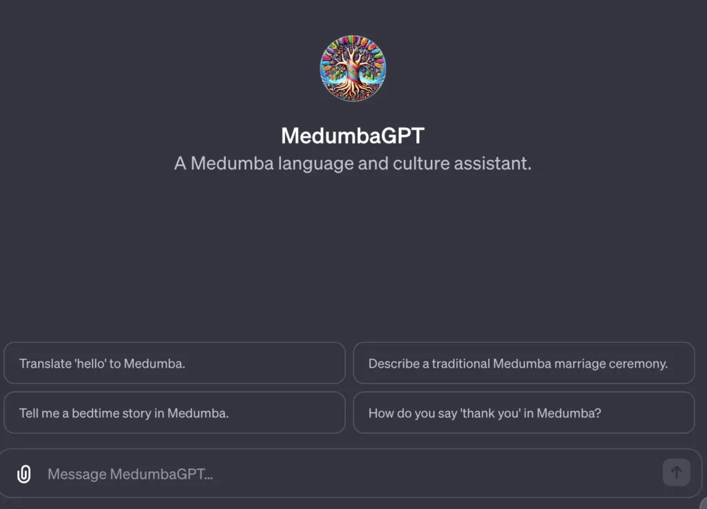 MedumbaGPT: A Medumba Language and Culture Assistant